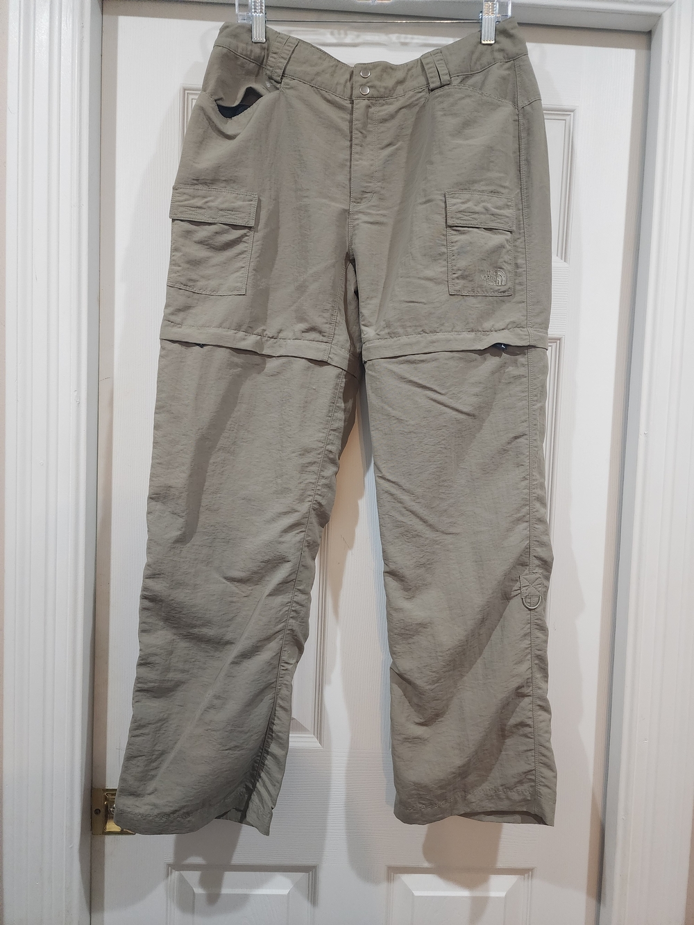 The North Face Women's Olive Convertible Cargo Pants Size 14 Hiking